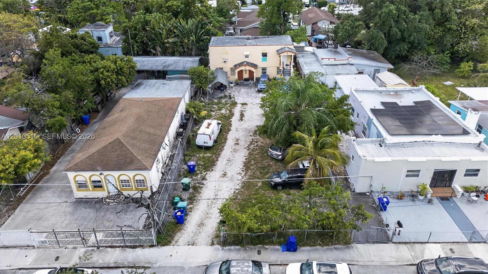 244 Northwest 32nd Street Miami, FL 33127 - Photo 9 of 9 an aerial view of a house with a garden