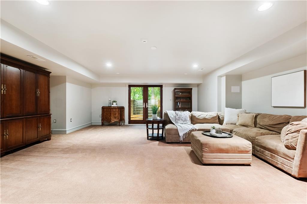 139 Witherow Road Sewickley, PA 15143 - Photo 31 of 41 a living room with furniture and a refrigerator