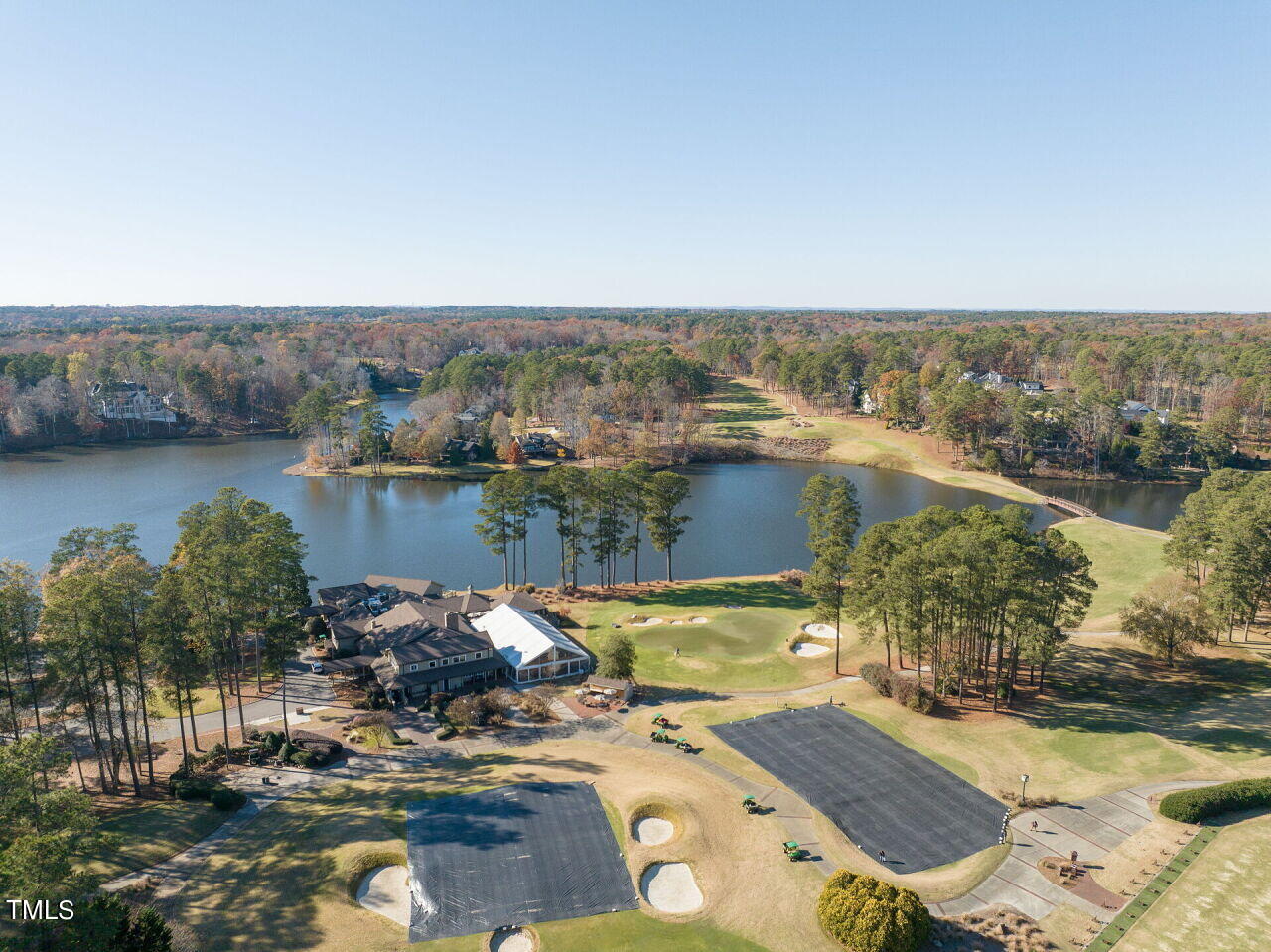 609 Queensferry Road Cary, NC 27511 - Photo 12 of 12 a view of a lake with a mountain