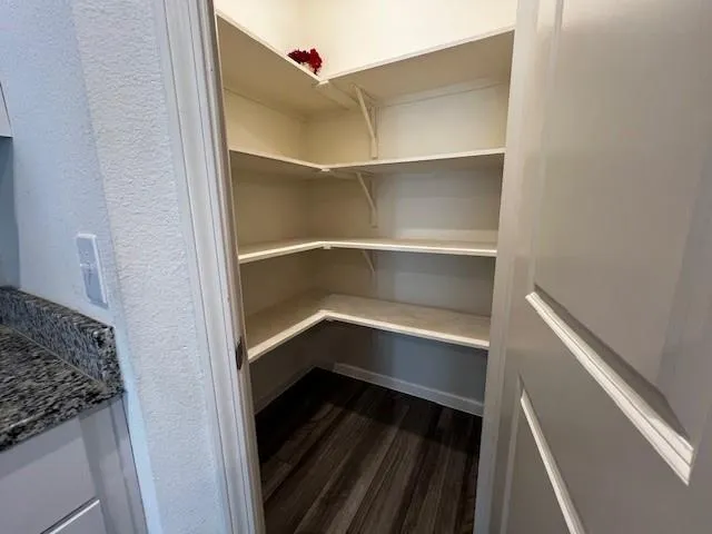 a view of walk in closet