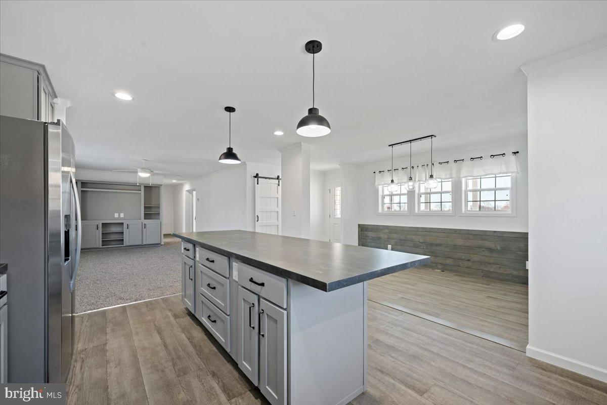 1412 Heytesbury Road Walnutport, PA 18088 - Photo 21 of 39 a kitchen with counter top space and wooden floor