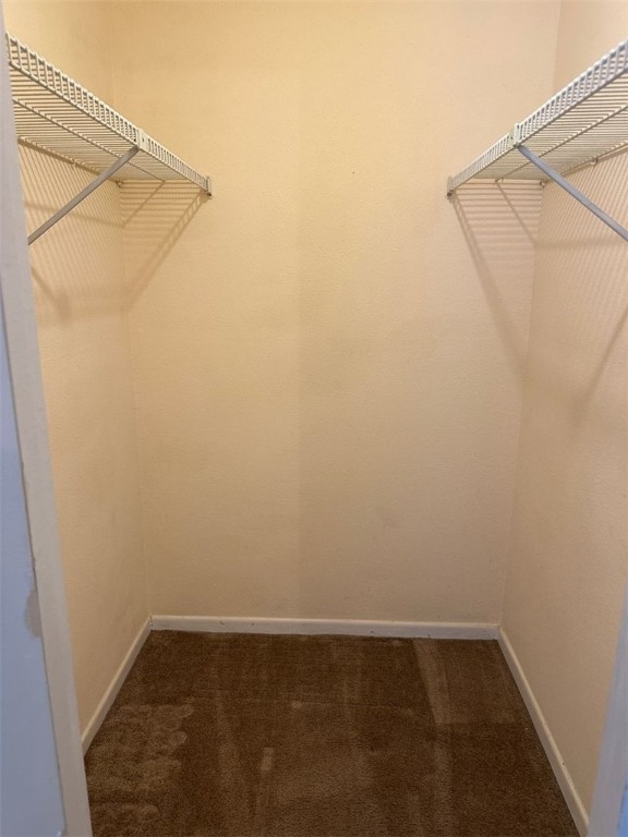 1501 Stallings Drive, Unit 52 College Station, TX 77840 - Photo 9 of 15 Walk in closet with dark carpet