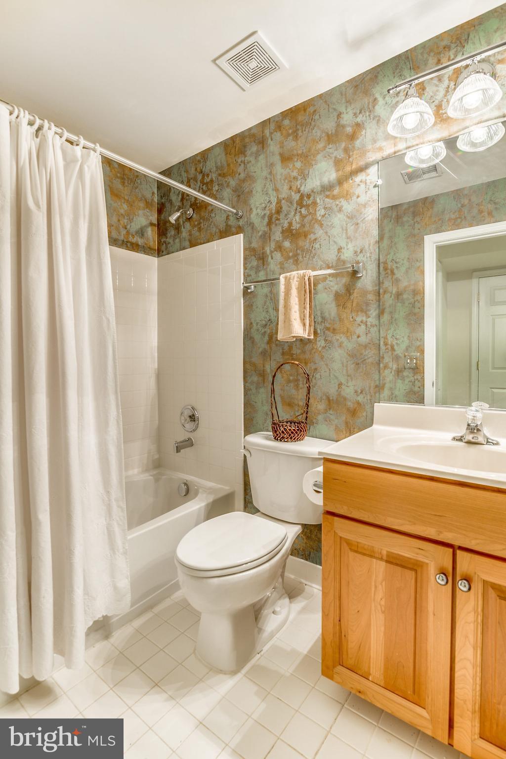 24806 Prairie Grass Drive Aldie, VA 20105 - Photo 27 of 30 a bathroom with a sink toilet and shower