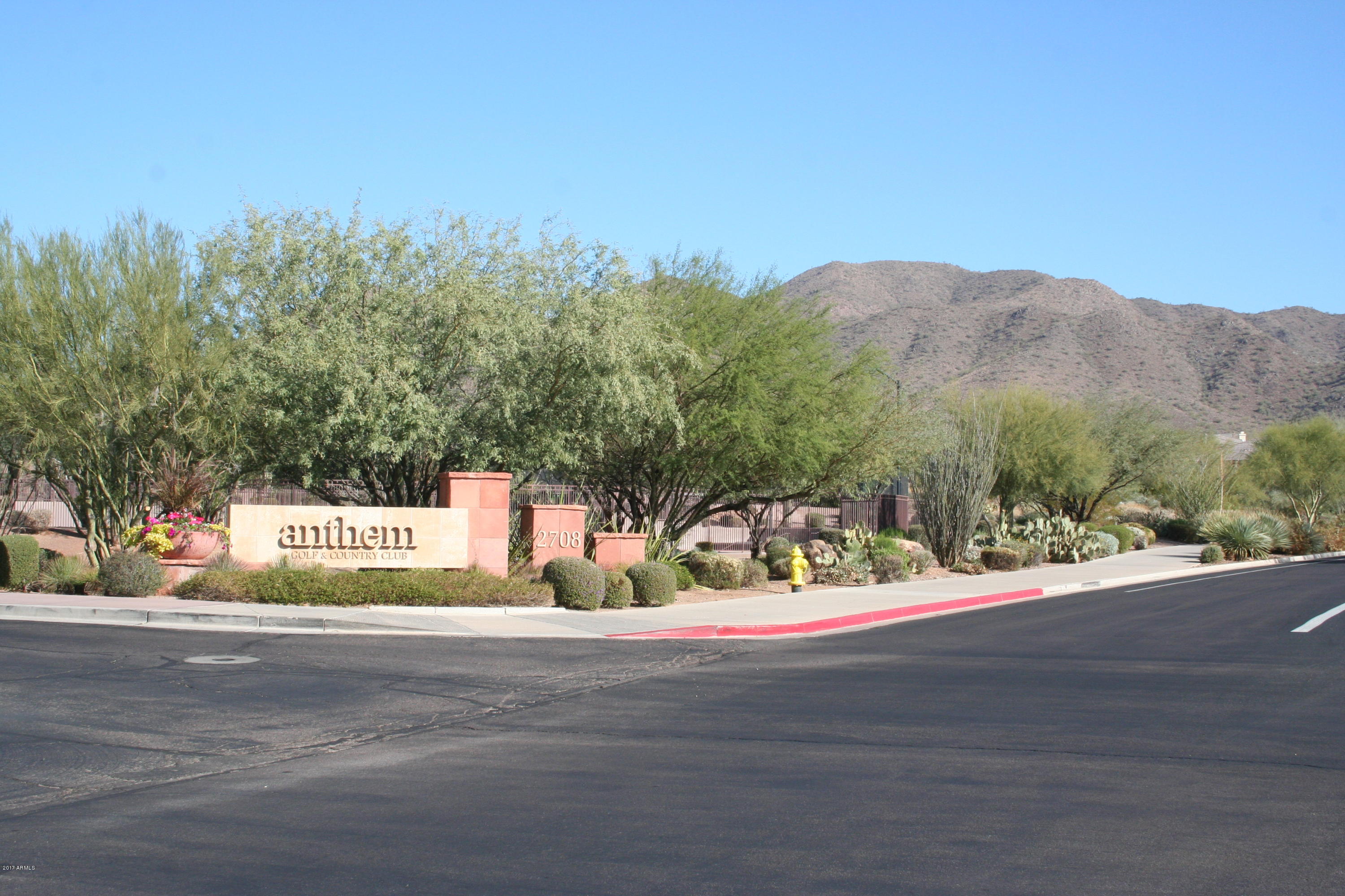 41621 North Cedar Chase Road Anthem, AZ 85086 - Photo 32 of 51 Anthem Country Club entrance