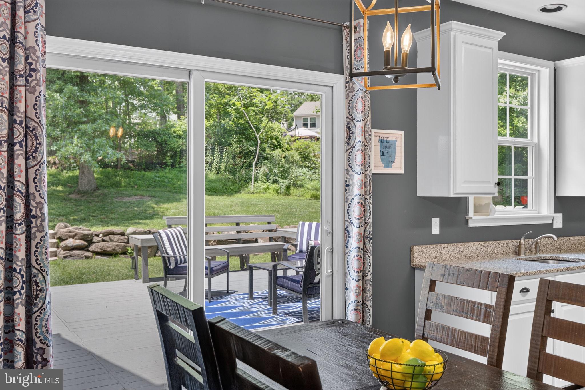 103 Ridge Run Road Sellersville, PA 18960 - Photo 8 of 41 Sliding Door to the Rear Deck