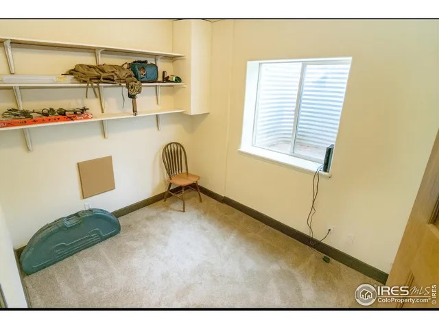 a view of a storage & utility room