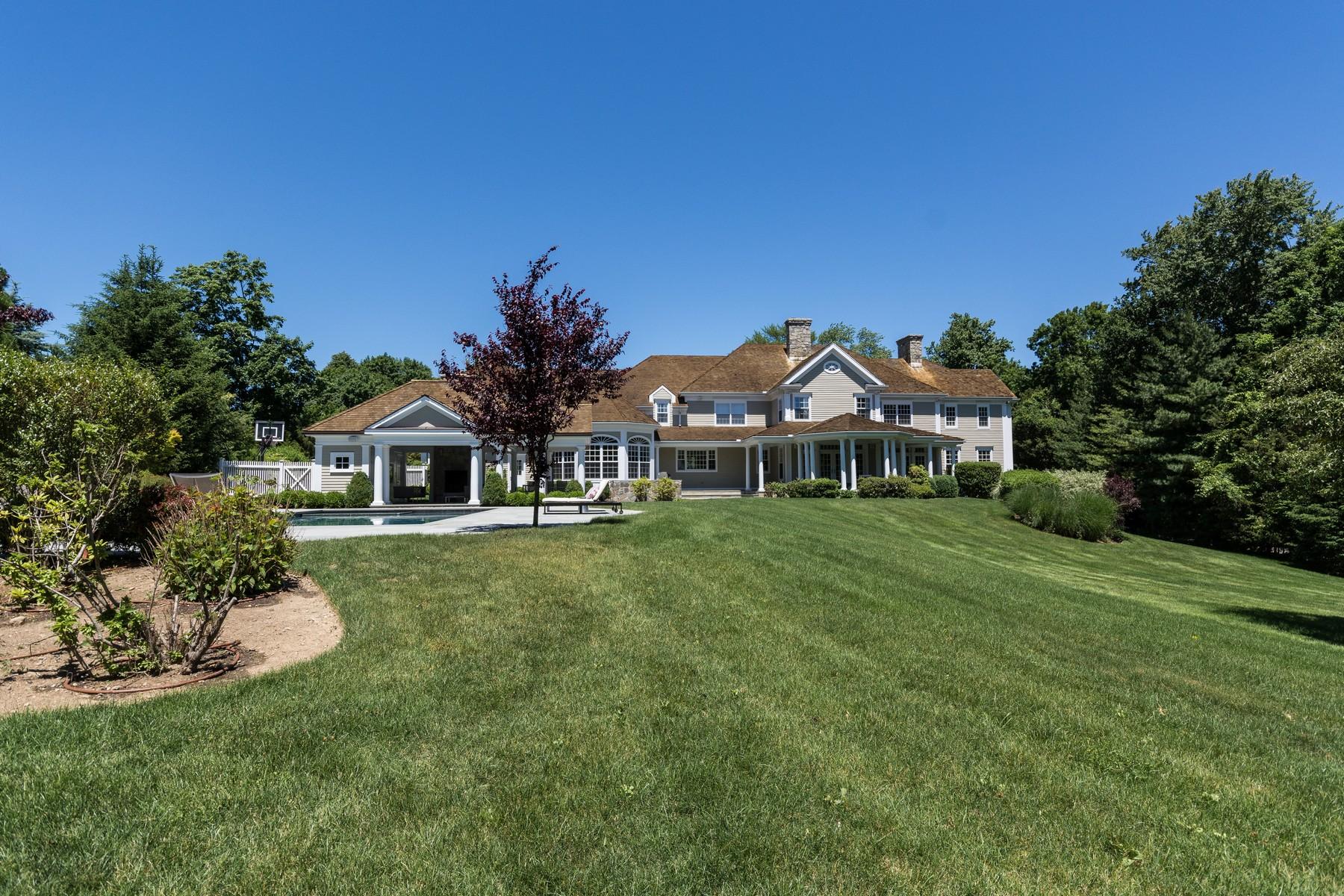 38 Pembroke Road Darien, CT 06820 - Photo 39 of 41 a front view of a house with a garden