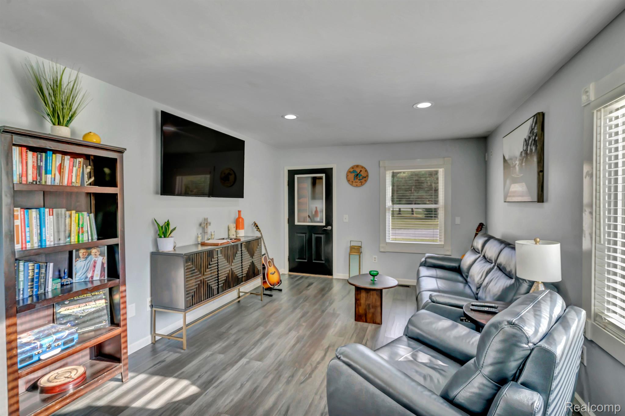 New luxury vinyl flooring in most of the home
