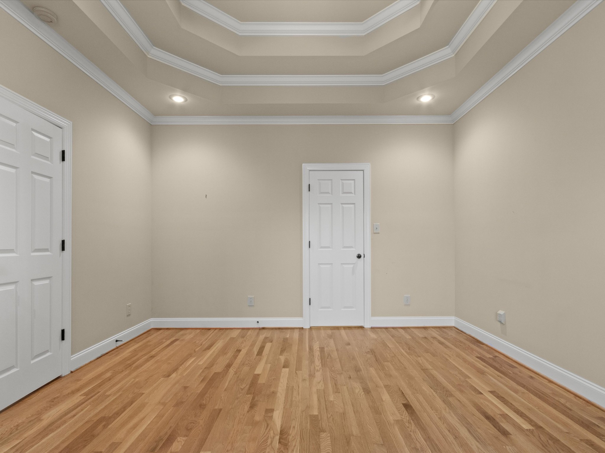 715 South Clinton Street Athens, AL 35611 - Photo 13 of 63 a view of room with wooden floor