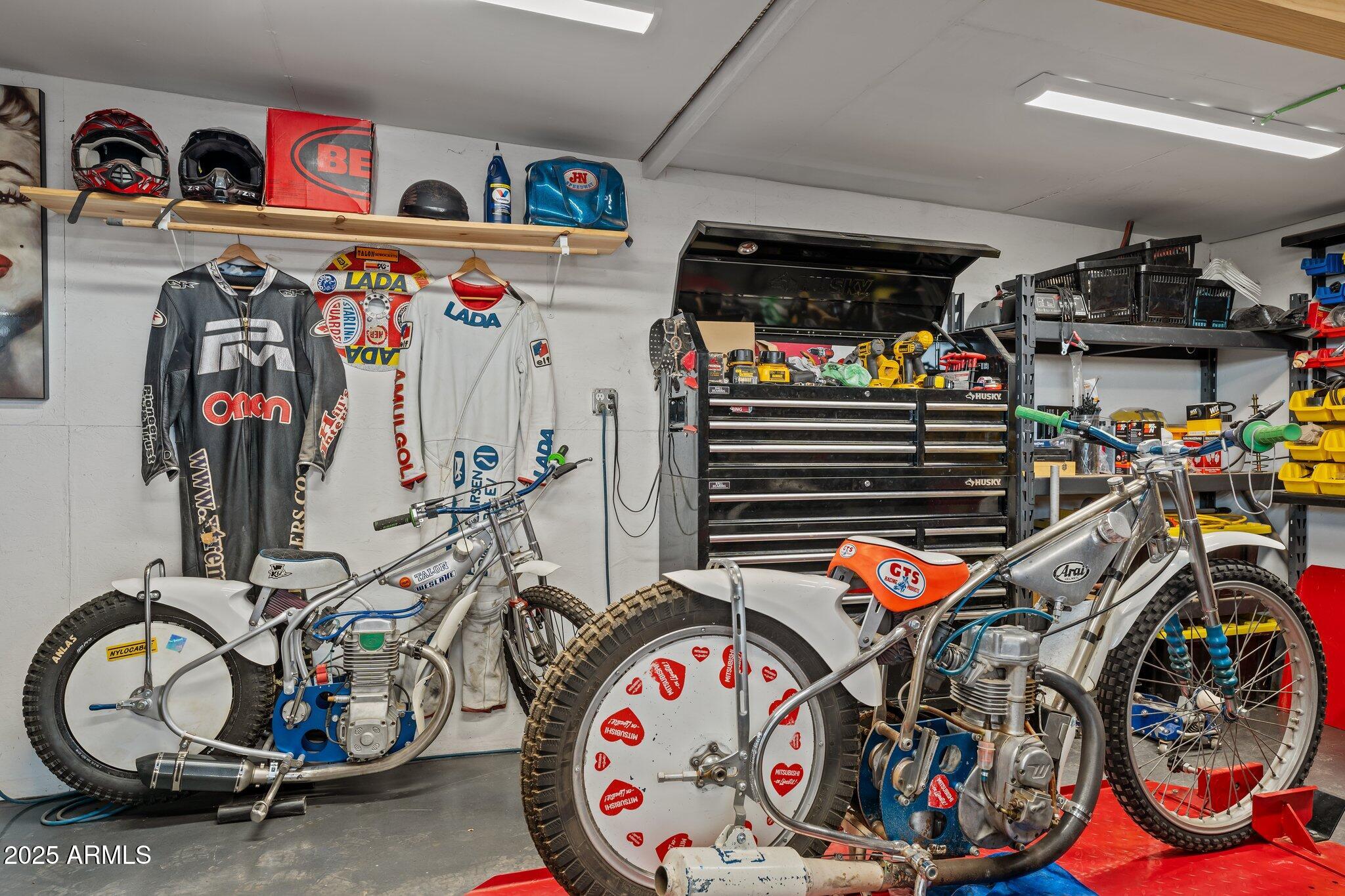 17789 West Peak View Road Surprise, AZ 85387 - Photo 47 of 69 a view of a storage room with gym equipment