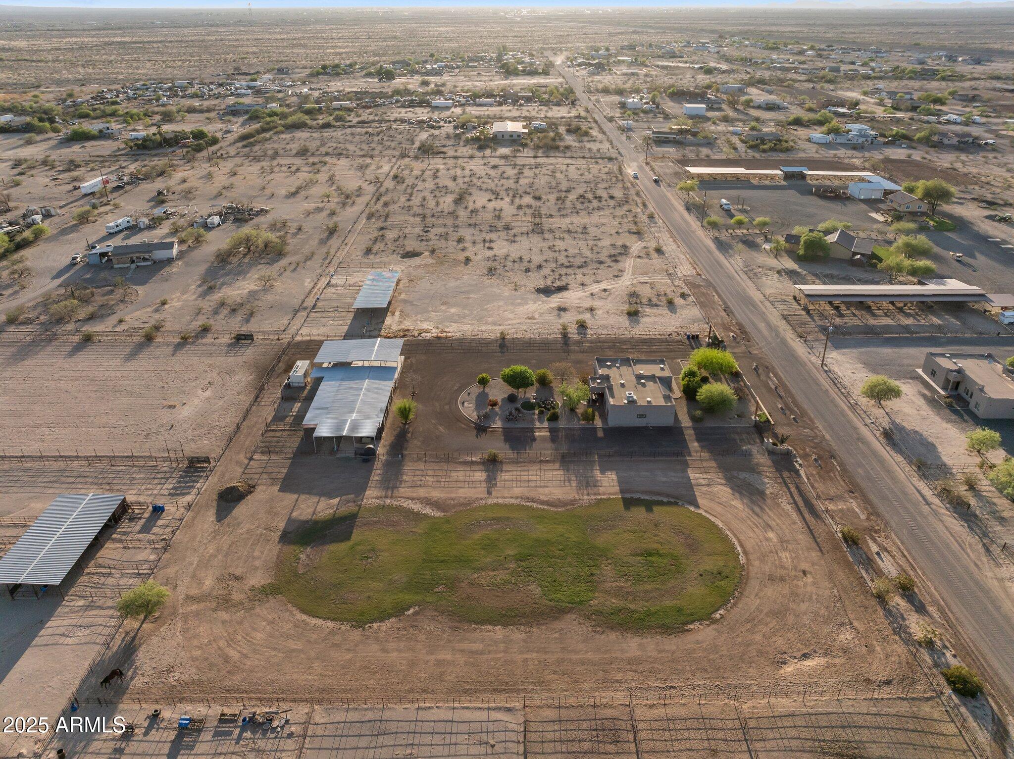 17789 West Peak View Road Surprise, AZ 85387 - Photo 63 of 69 an aerial view of residential houses with outdoor space