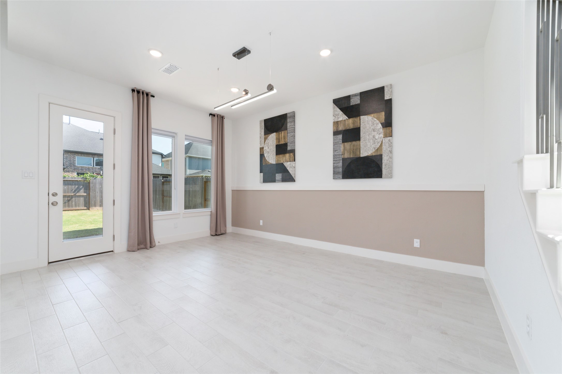 32018 Crested Knl Court Fulshear, TX 77441 - Photo 26 of 49 wooden floor in an empty room with a window
