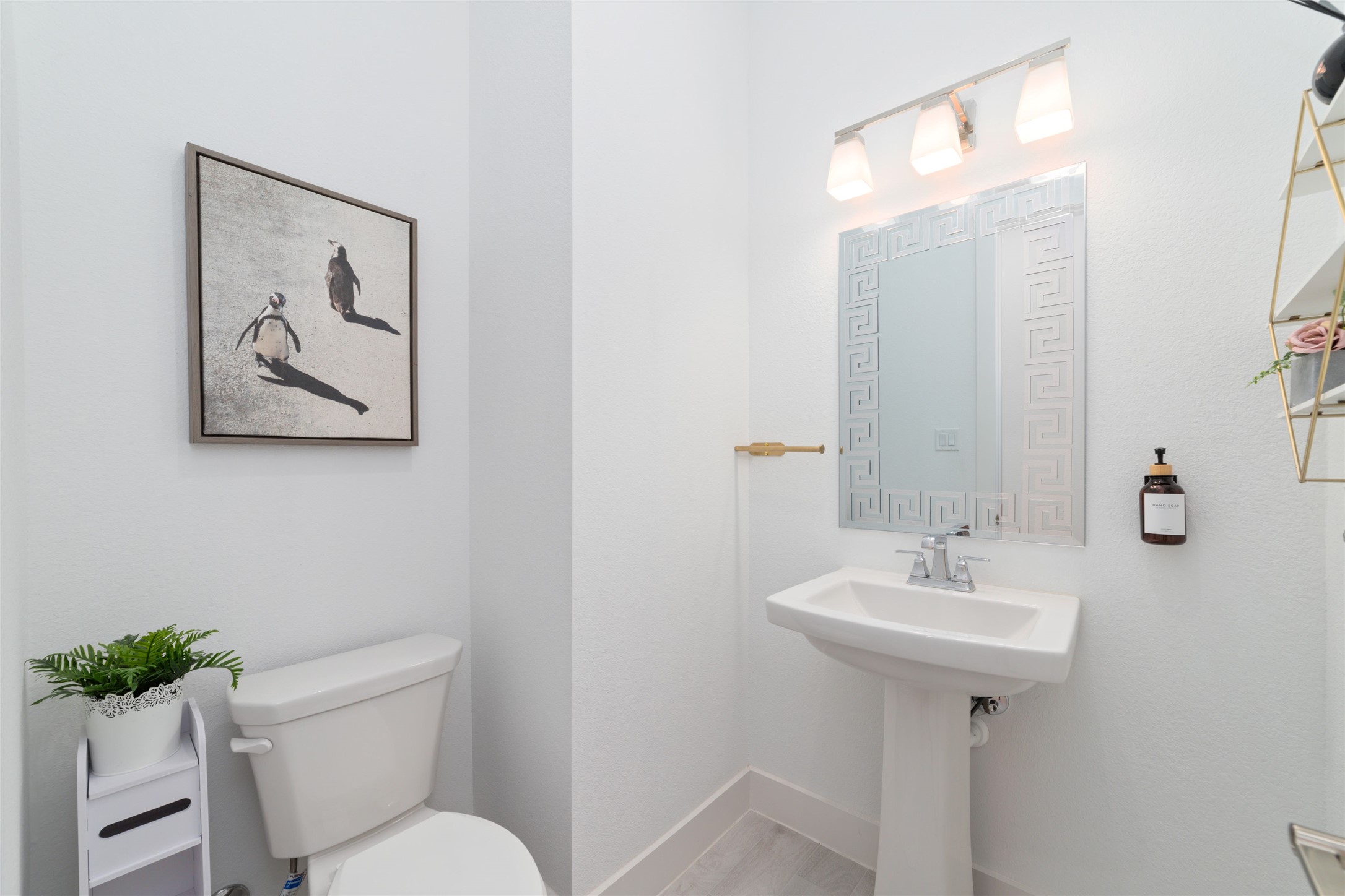 32018 Crested Knl Court Fulshear, TX 77441 - Photo 27 of 49 a bathroom with a toilet sink and mirror