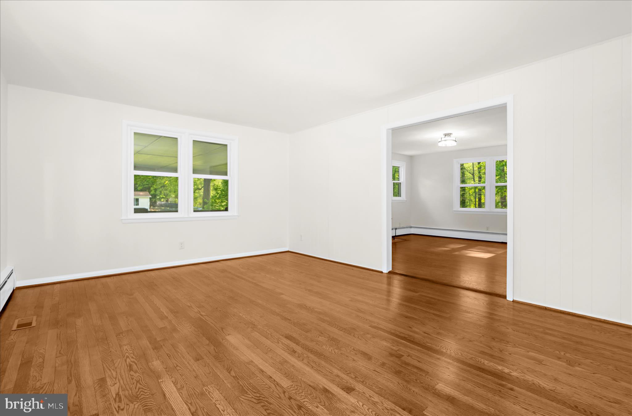 2836 Ridge Road Windsor Mill, MD 21244 - Photo 6 of 47 Newly finished hardwood living room & throughout