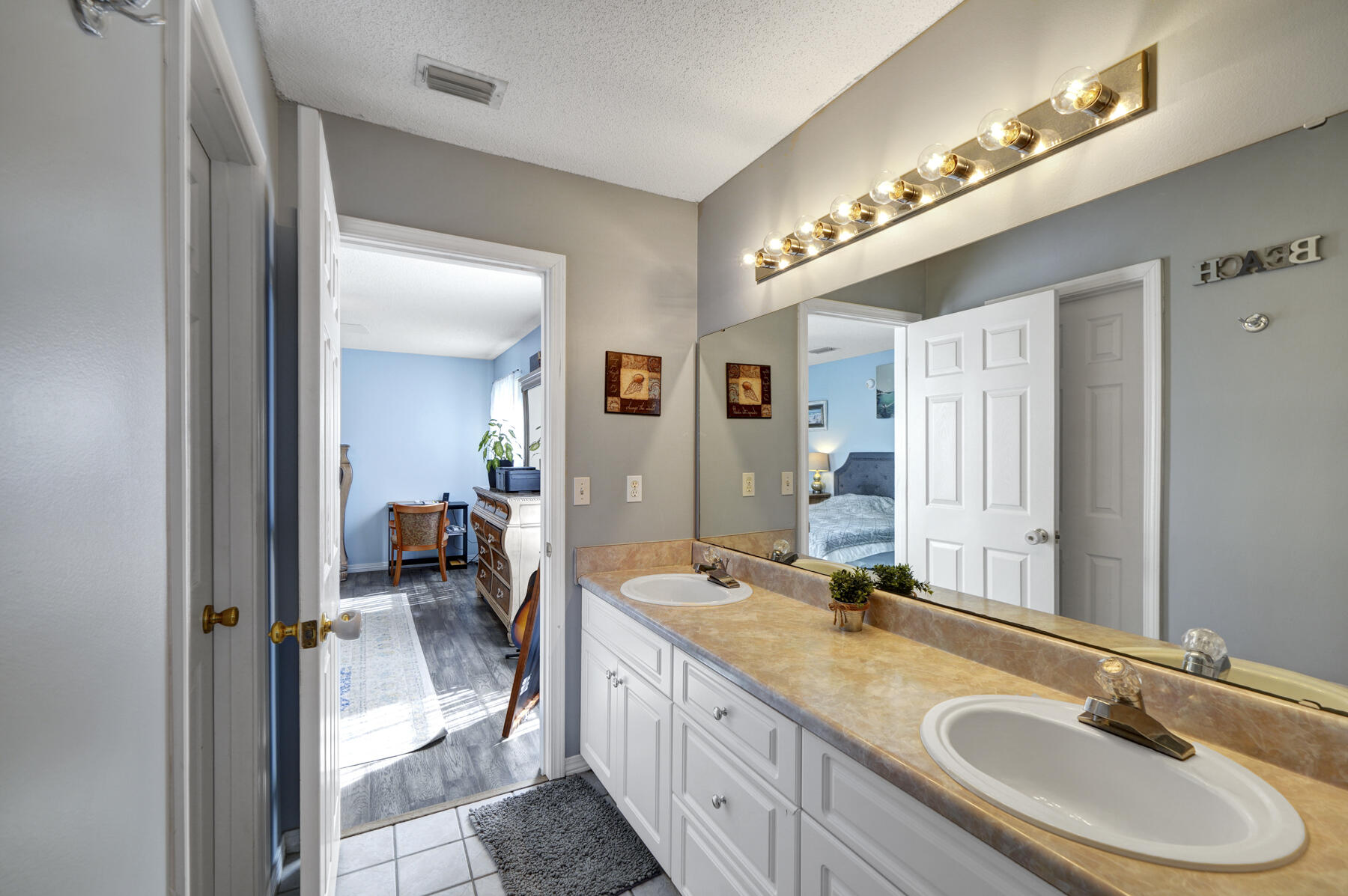 1787 Old Ranch Road Fort Walton Beach, FL 32547 - Photo 14 of 25 a bathroom with a sink double vanity