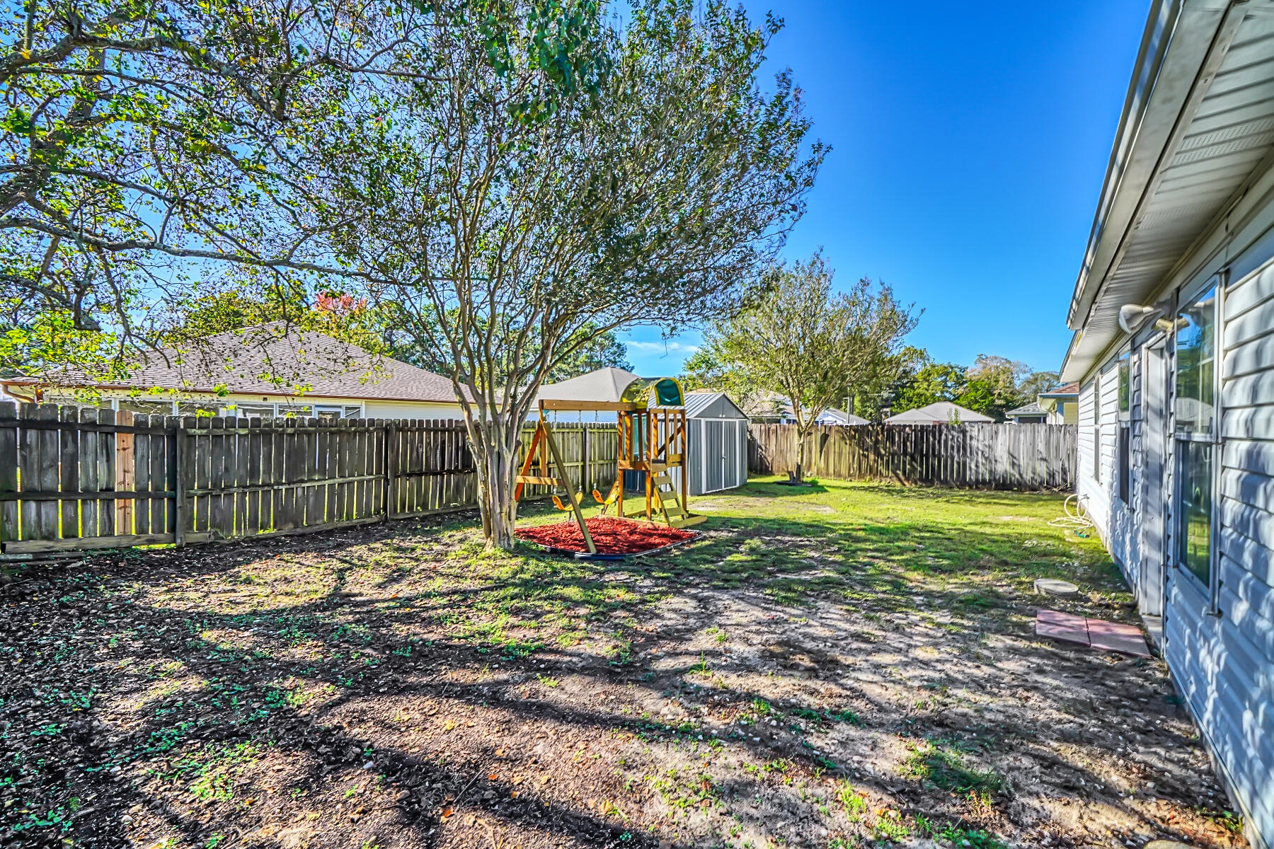 1787 Old Ranch Road Fort Walton Beach, FL 32547 - Photo 22 of 25 a view of a backyard with tree s
