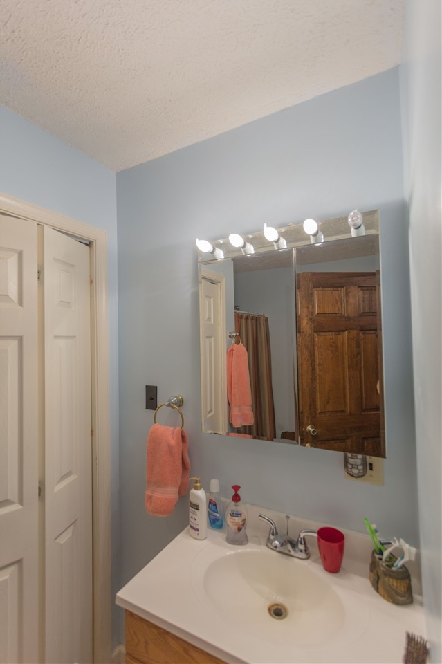604 North Fork Road Amherst, VA 24521 - Photo 15 of 50 a bathroom with a sink vanity and mirror