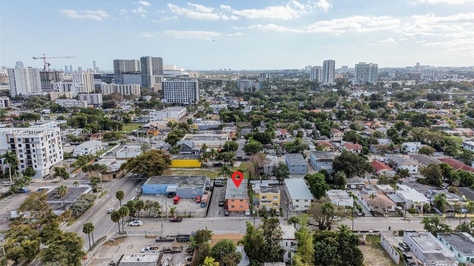 1716 Northwest 19th Street Miami, FL 33125 - Photo 19 of 20 an aerial view of a city