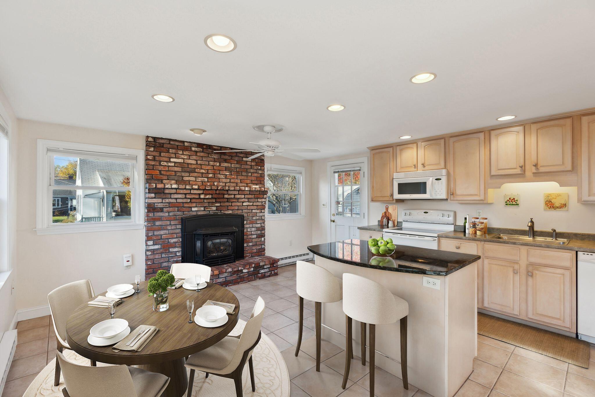 12 Lynda Road Portland, ME 04103 - Photo 9 of 46 Kitchen (virtually staged)