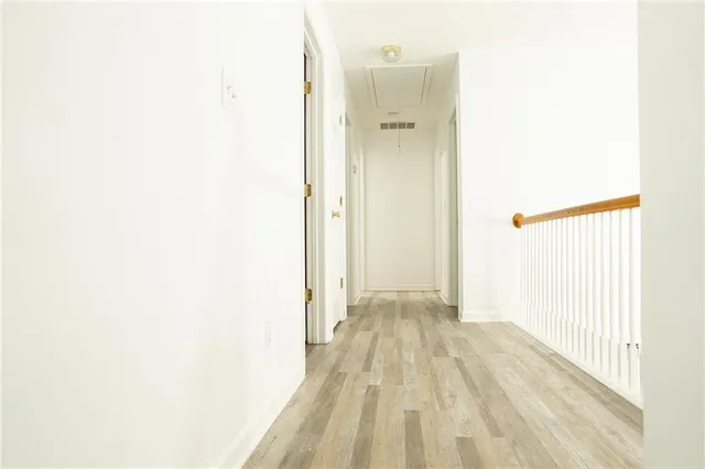 a view of a bathroom with a shower