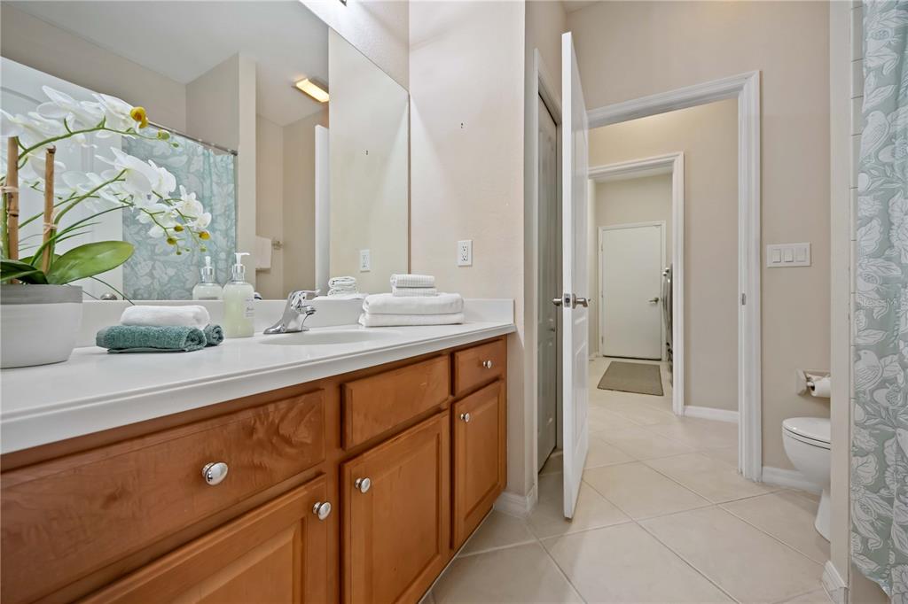 8769 Monterey Bay Loop Bradenton, FL 34212 - Photo 38 of 64 a bathroom with a sink and a mirror