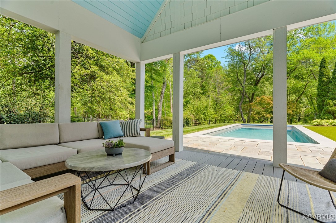 8600 River Road Henrico, VA 23229 - Photo 45 of 50 Pool house patio