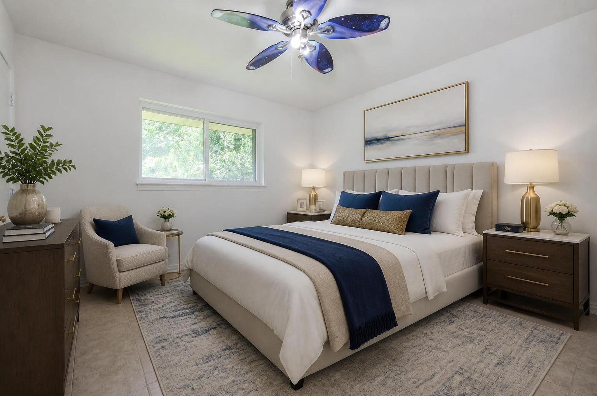 4823 Connorvale Road Houston, TX 77039 - Photo 16 of 26 Virtually staged bedroom #2.