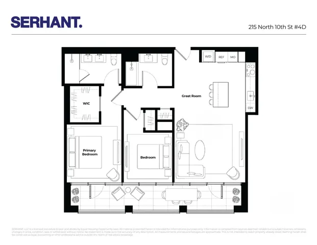$2,250,000 | 215 North 10th Street, Unit 4D | Williamsburg