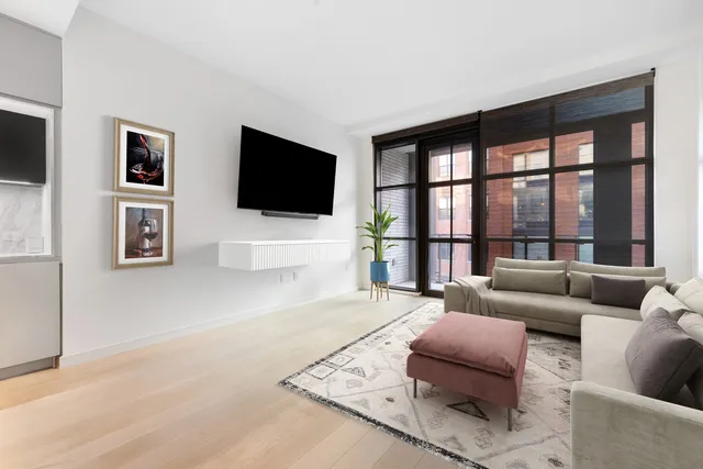 a picture of a bench in front of a door