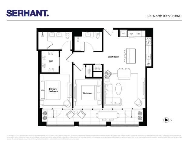 $2,250,000 | 215 North 10th Street, Unit 4D | Williamsburg