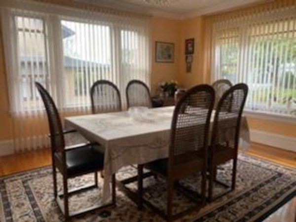 23 Colonial Road Worcester, MA 01602 - Photo 12 of 14 a view of a dining room with furniture and window