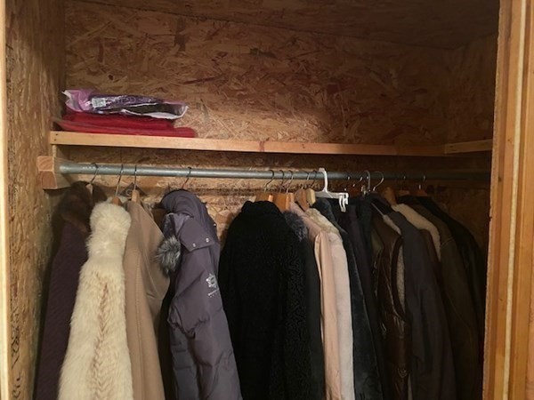 23 Colonial Road Worcester, MA 01602 - Photo 14 of 14 a view of walk in closet with clothes and shoes