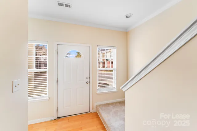 a view of an entryway