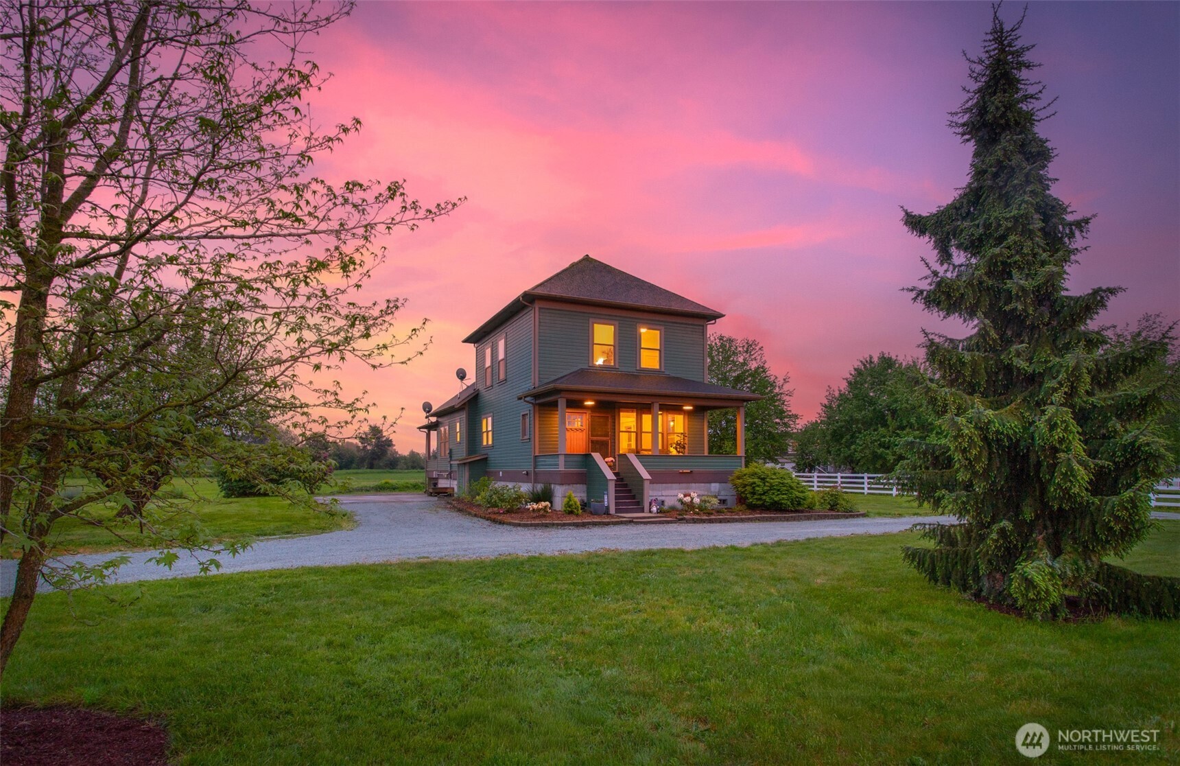 2304 Norman Road Stanwood, WA 98292 - Photo 36 of 39 a view of a house with a big yard