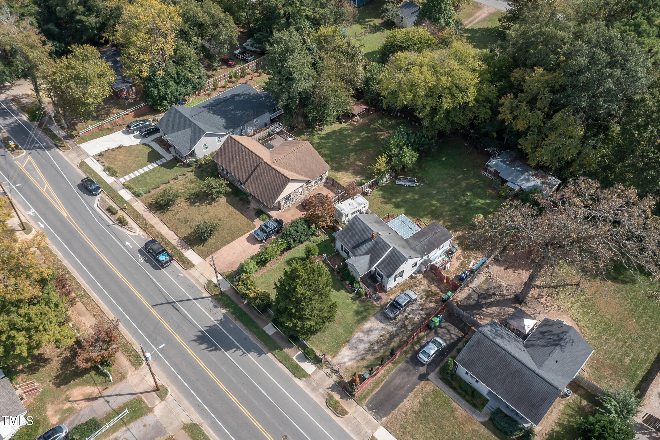 2214 Milburnie Road Raleigh, NC 27610 - Photo 10 of 14 Aerial of Home