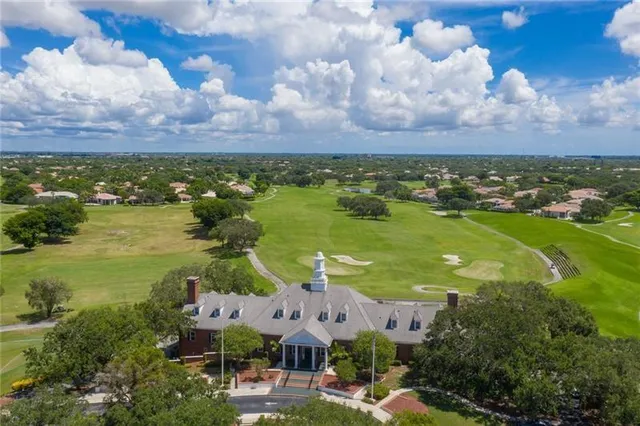 a view of a city with an ocean