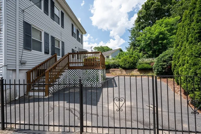 a view of city from balcony