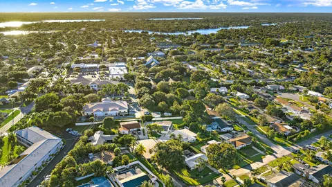 a view of city and ocean