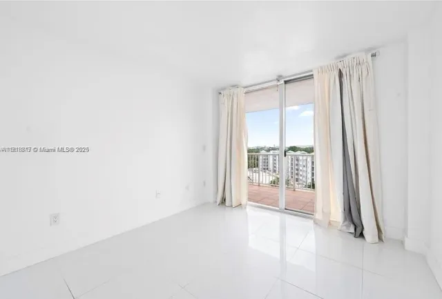 a view of a room with window