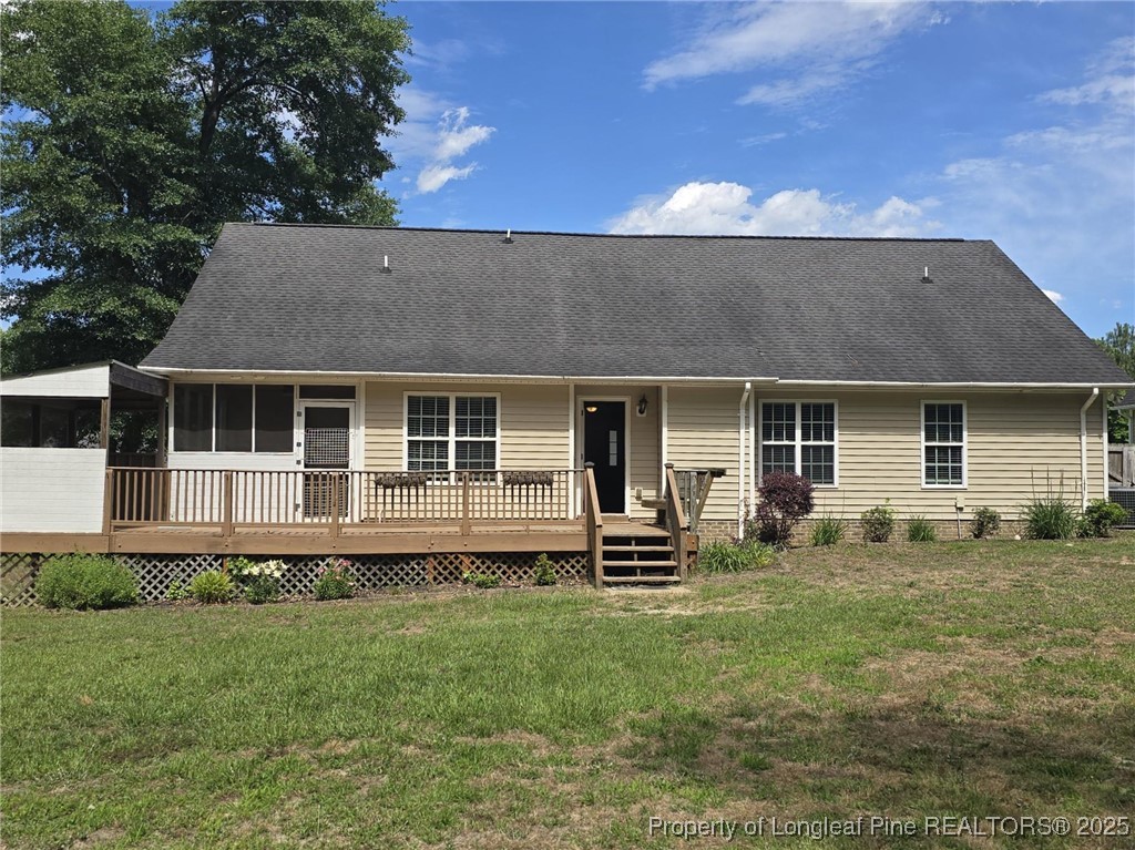 175 Briar Haven Court Raeford, NC 28376 - Photo 33 of 44 a front view of a house with yard