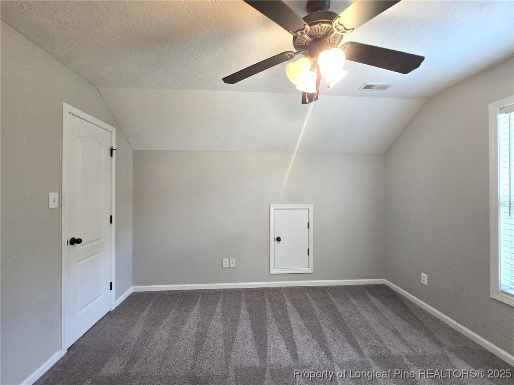 175 Briar Haven Court Raeford, NC 28376 - Photo 44 of 44 an empty room with a ceiling fan and wooden floor