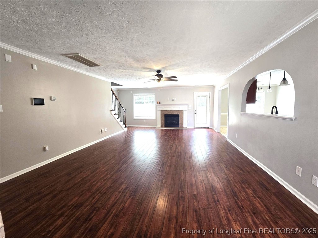 175 Briar Haven Court Raeford, NC 28376 - Photo 7 of 44 wooden floor in an empty room with a window