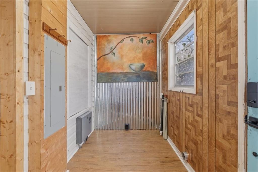 1491 Booze Mountain Road Silver Creek, GA 30173 - Photo 25 of 41 a view of a door with wooden walls