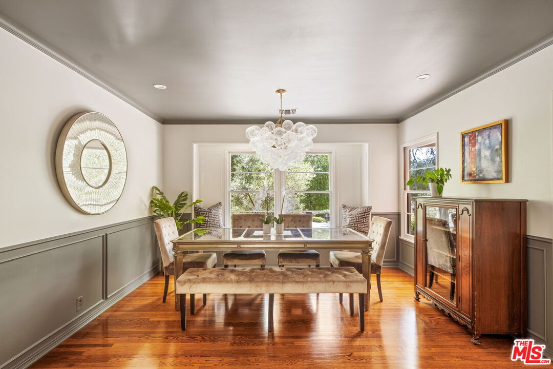 1265 Inverness Drive Pasadena, CA 91103 - Photo 15 of 56 a living room with fireplace furniture and a large window