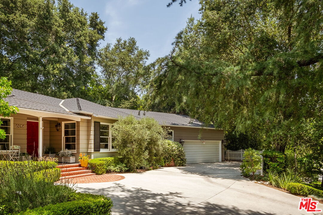 1265 Inverness Drive Pasadena, CA 91103 - Photo 3 of 56 front view of a house with a yard