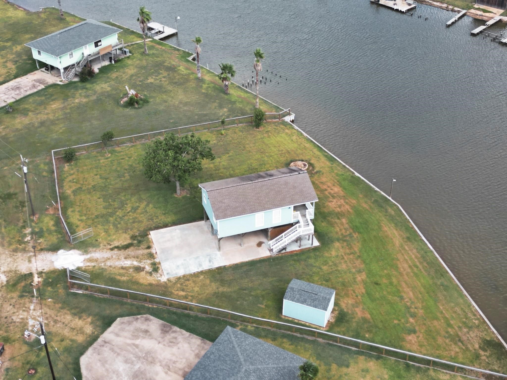 1867 County Road 291 Sargent, TX 77414 - Photo 26 of 31 an aerial view of a house