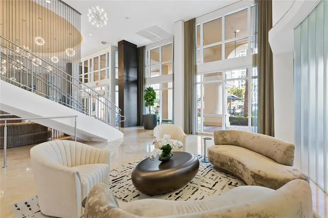 a view of city from balcony