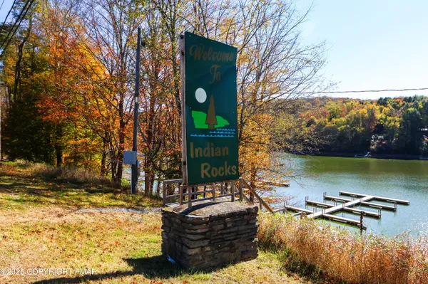 a view of lake and mountain
