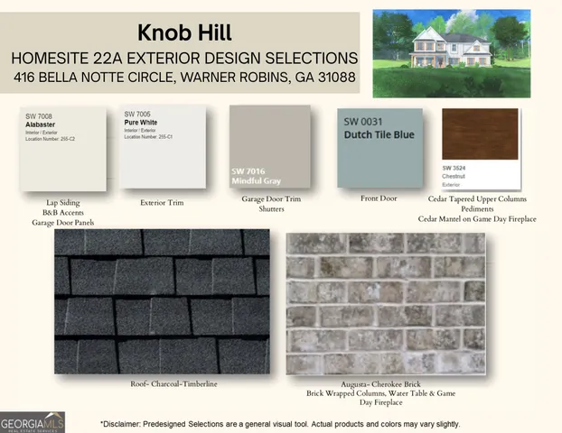 $566,900 | 416 Bella Notte Circle, Unit 22A, Warner Robins, GA 31088