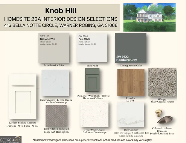 $566,900 | 416 Bella Notte Circle, Unit 22A, Warner Robins, GA 31088